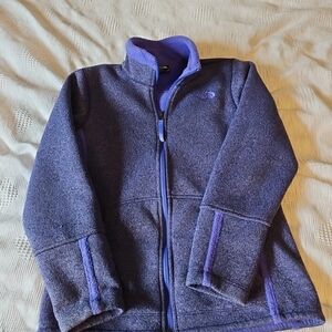 Purple Full-Zip Fleece Jacket
